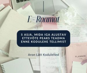 E-raamatu tunnuspilt blogile