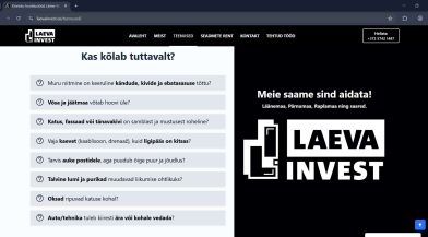 Laevainvest.ee Koduleht
