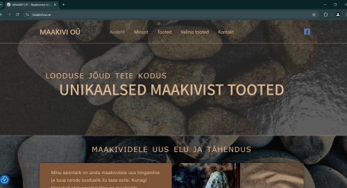 Maakivi OÜ Koduleht